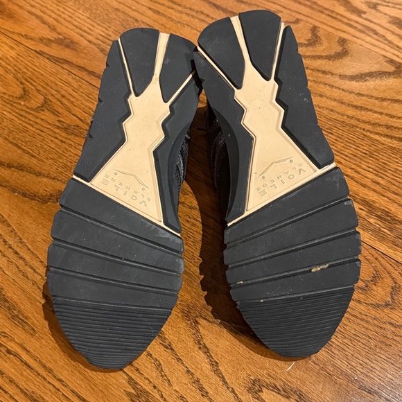 VOILE BLANCHE JULIA FUR SNEAKER BLACK SUEDE size 38 - Picture 9 of 14